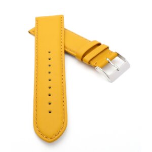 Uhrenarmband Jungkalb Modell Chur senf-gelb 12 mm