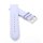 Uhrenarmband Jungkalb Modell Chur flieder 14 mm