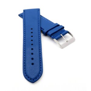 Uhrenarmband Jungkalb Modell Chur XL königs-blau 12 mm