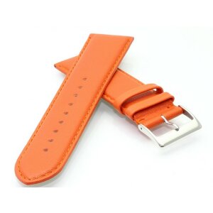 Uhrenarmband Jungkalb Modell Chur XL orange 12 mm