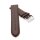 Uhrenarmband Jungkalb Modell Chur XL dunkel-braun 12 mm