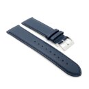 Uhrenarmband Jungkalb Modell Chur XL dunkel-blau 14 mm