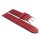 Vintage Antik-Rindleder Uhrenarmband Modell Aspirito cherry-rot 20 mm