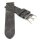 Vintage Antik-Rindleder Uhrenarmband Modell Aspirito stone-grau 22 mm