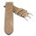 Vintage Antik-Rindleder Uhrenarmband Modell Aspirito sahara-beige 24 mm