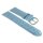 Feines Alligator Leder Uhrenarmband Modell Genf-71S NL eis-blau 20 mm