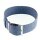 Perlon Durchzugs-Uhrenarmband Modell Robby-Fashion hell-blau 18 mm