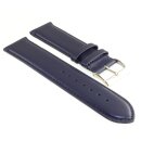 Feines französisches Softlederband Modell Berlin blau-TiT 17 mm