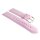 Feinstes Veloursleder Uhrenarmband Modell Ten-Lilas rosa 18 mm