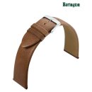 Barington Lamm-Nappa Uhrenarmband Modell Cordero taupe-braun 20 mm, Handarbeit