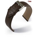 Eulux Oliven-Leder Uhrenarmband Modell Olive mocca 18 mm,...