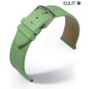 Eulit Kalb-Nappa Uhrenarmband Modell Nappa-Fashion pastell-grün 16 mm