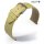 Eulit Kalb-Nappa Uhrenarmband Modell Nappa-Fashion pastell-gelb 20 mm