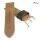 Diloy Premium Vintage Uhrenarmband Modell Lincoln Easy-Klick cognac 22 mm