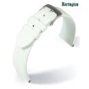 Barington Lack-Leder Uhrenarmband Modell Lack weiß...