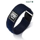 Eulit Nylon Klett Sport Uhrenarmband Modell Sport-Watch...