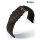 Barington Rindleder Uhrenarmband Modell Imperator-Shrunk mocca 20 mm, wasserfest