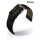 Barington Rindleder Uhrenarmband Modell Verona schwarz 18 mm, Handarbeit