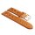 Soft Kalb-Nappa Rallye Uhrenarmband Modell Montreal-Rallye cognac 18 mm