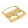 Eulit Dornschließe Perlon-Nylonband Edelstahl gold, Modell EPS-S gold 10 mm
