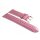 Feines Alligator Leder Uhrenarmband Modell Genf-71S XL-extralang confetto-rosa 20 mm