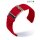 Eulit Perlon Uhrenarmband Modell Palma-Pacific-SP rot 22 mm