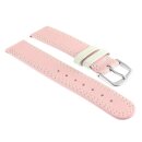 Kalbsleder Kinder-Uhrenarmband Modell Junior pink 12 mm