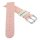 Kalbsleder Kinder-Uhrenarmband Modell Junior pink 12 mm