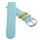 Kalbsleder Kinder-Uhrenarmband Modell Junior himmel-blau 14 mm