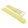 Kalbsleder Kinder-Uhrenarmband Modell Junior limette-gelb 14 mm
